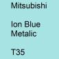 Preview: Mitsubishi, Ion Blue Metalic, T35.